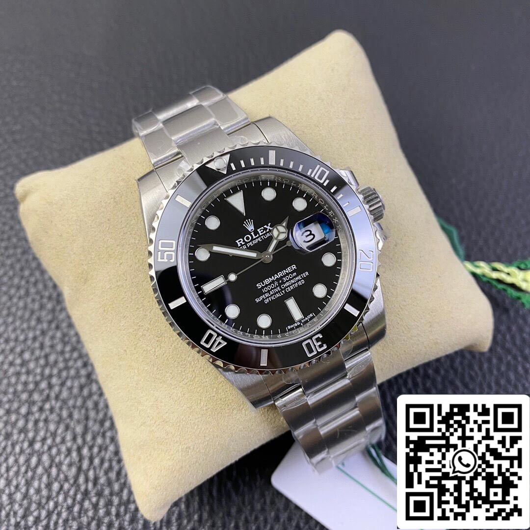 Rolex Submariner 116610LN-0001 40MM mouvement 3135 1:1 meilleure édition VS cadran noir d'usine