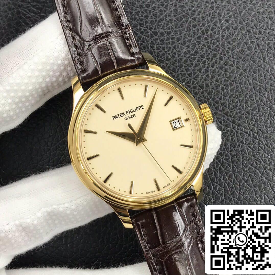 Patek Philippe Calatrava 5227J-001 1:1 Best Edition 3K Factory Yellow Gold