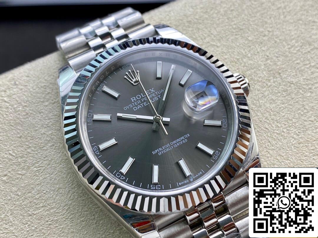 Rolex Datejust M126334-0014 1:1 Best Edition EW Factory Grey Dial