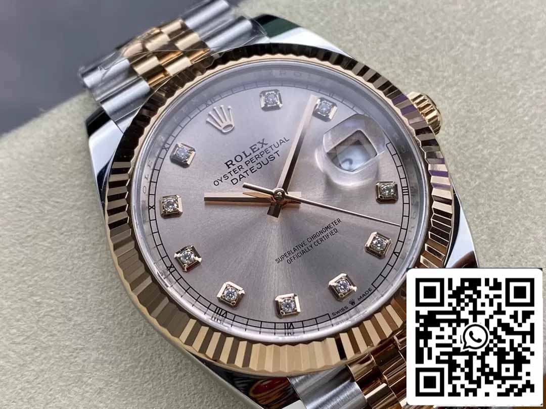 Rolex Datejust 41MM M126331-0008 1:1 Best Edition Clean Factory Rose Gold