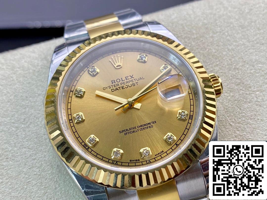 Rolex Datejust M126333-0011 1:1 Best Edition EW Factory Champagne Dial