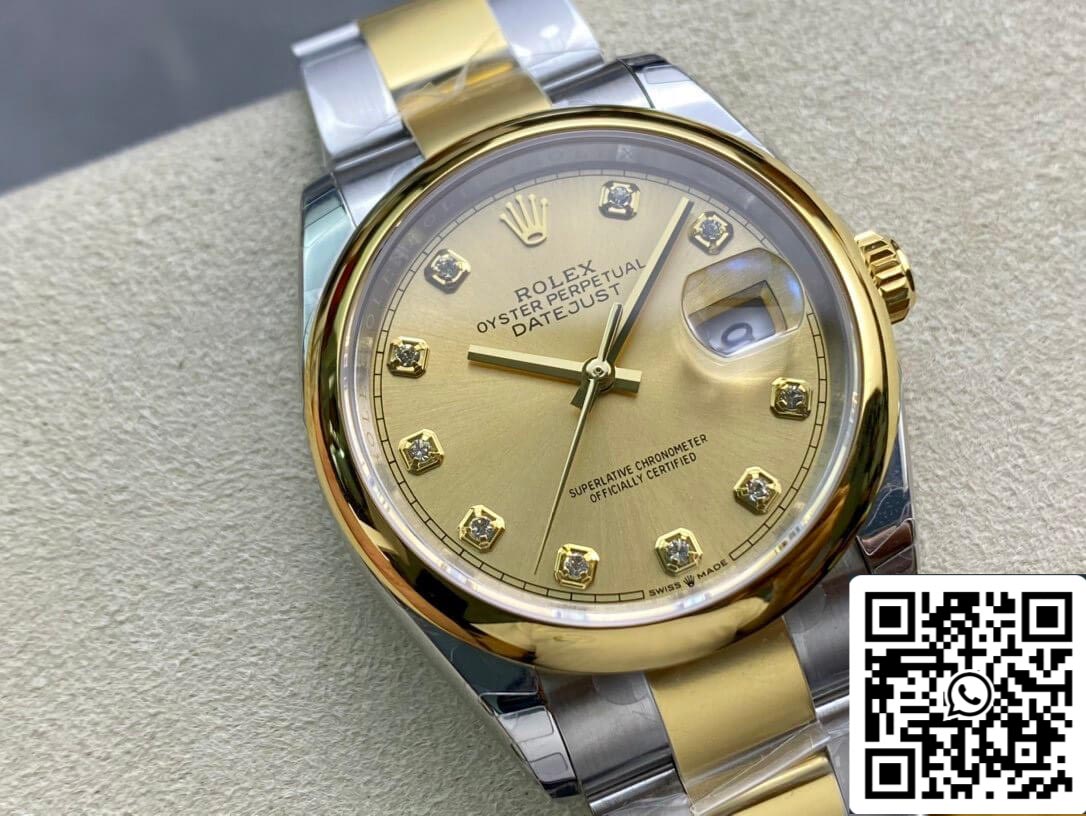 Rolex Datejust M126203-0018 1:1 Best Edition EW Factory Champagne Dial