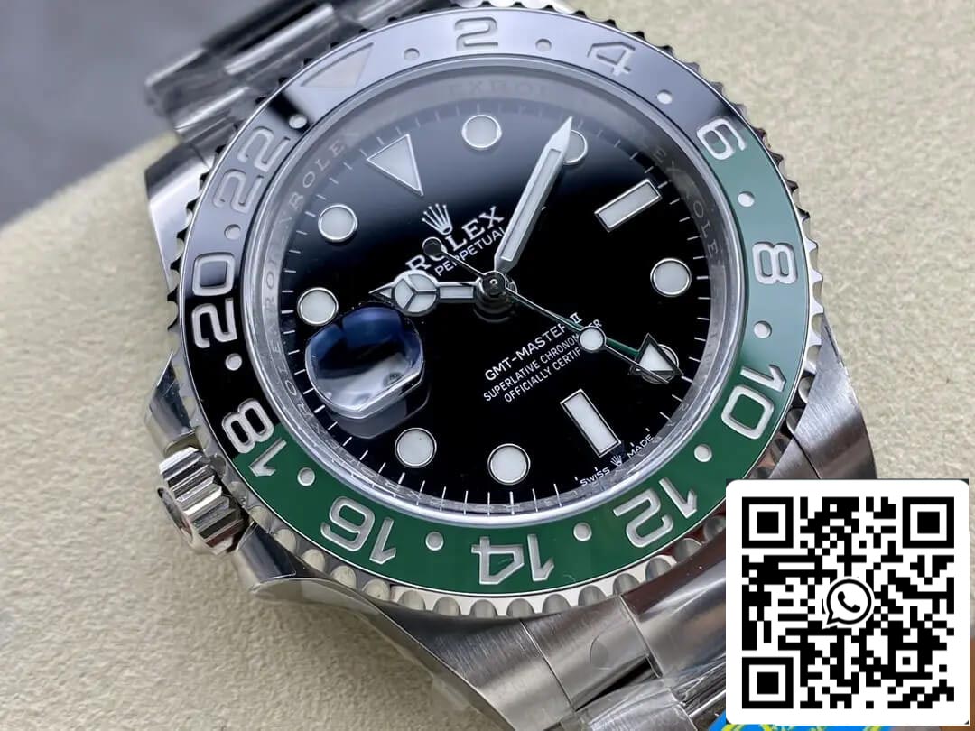 Rolex GMT Master II M126720VTNR-0001 Oyster Strap Clean Factory V3 Lunette en céramique