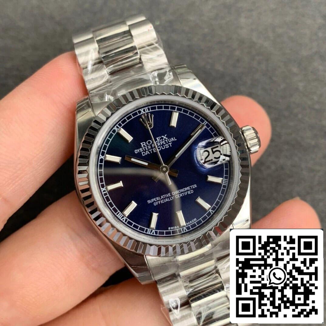 Rolex Datejust M178274-0038 1:1 Best Edition GS Factory Blue Dial