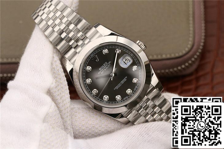 Rolex Datejust M126300 1:1 Meilleure édition EW Factory Cadran gris