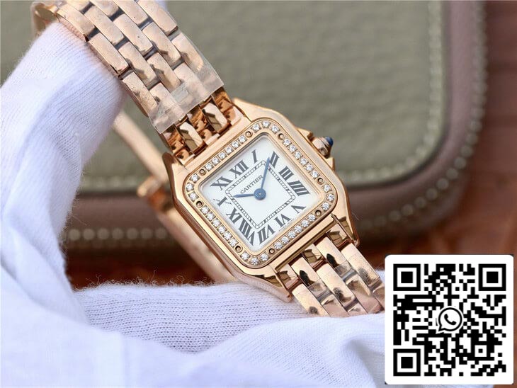 Panthère De Cartier WJPN0008 1:1 Meilleure édition 8848 Cadran blanc d'usine