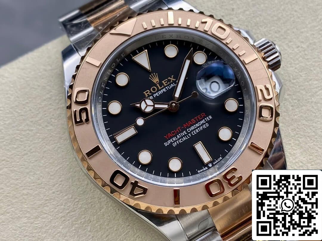 Rolex Yacht Master M126621-0002 1:1 Meilleure édition Clean Factory Cadran noir