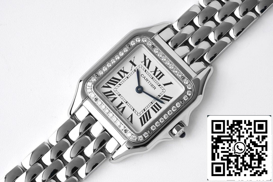 Panthère De Cartier W4PN0008 27MM 1:1 Meilleure édition BV Factory Cadran blanc