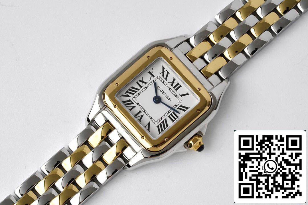 Panthère De Cartier W2PN0006 22MM 1:1 Meilleure édition BV Factory Cadran blanc