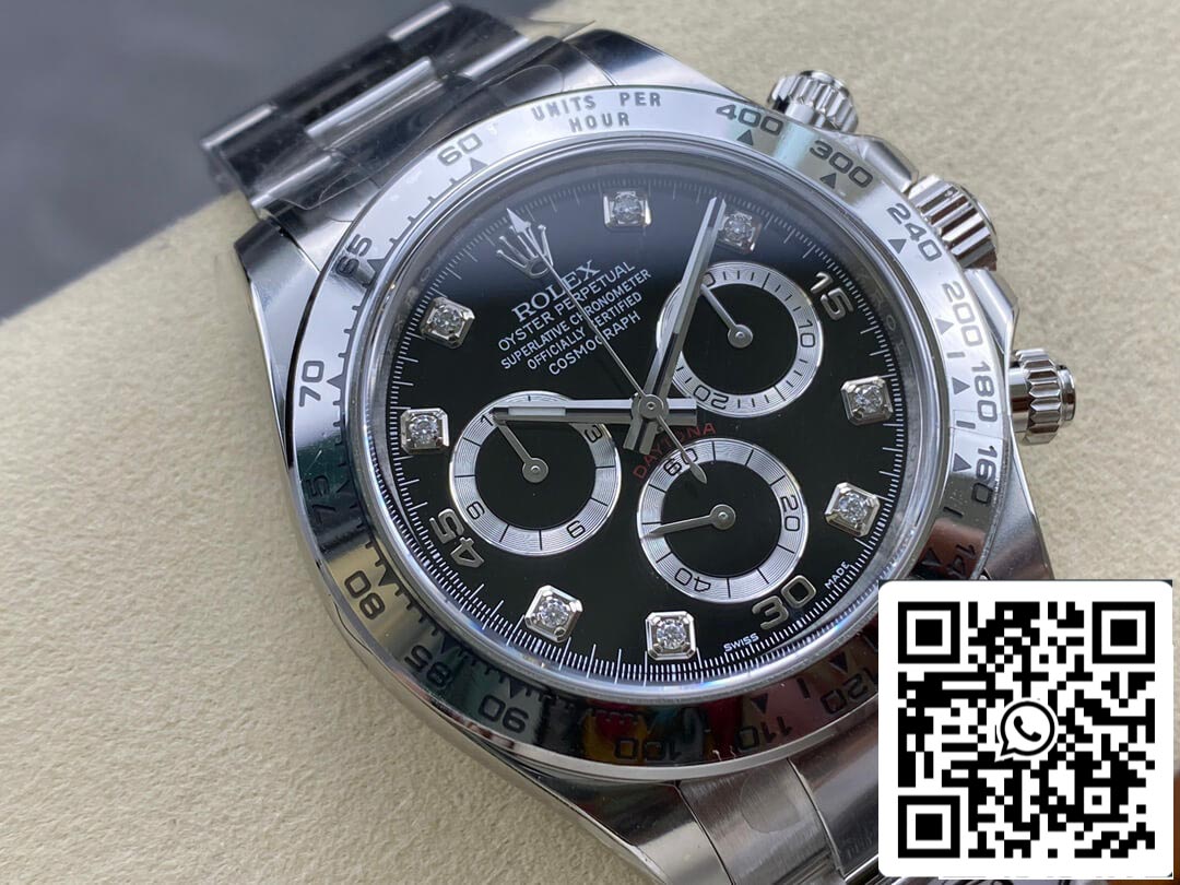 Rolex Cosmograph Daytona M116508-0004 1:1 Best Edition Clean Factory Black Dial