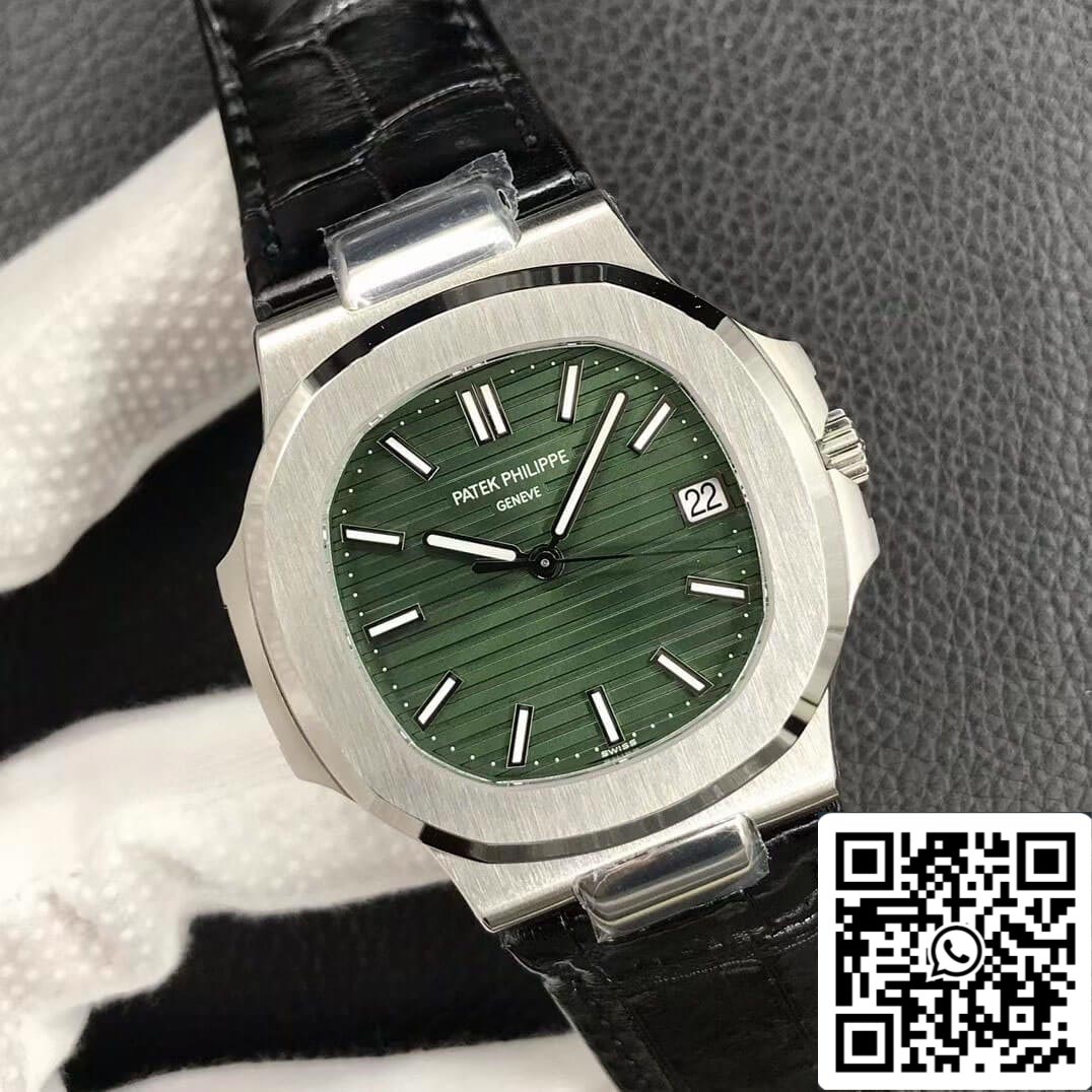 Patek Philippe Nautilus 5711/1A-014 1:1 Best Edition 3K Factory Olive Green Dial