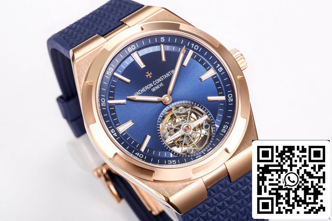 Vacheron Constantin Overseas Tourbillon 6000V/110R-B733 1:1 Meilleure édition BBR Factory Bracelet en caoutchouc