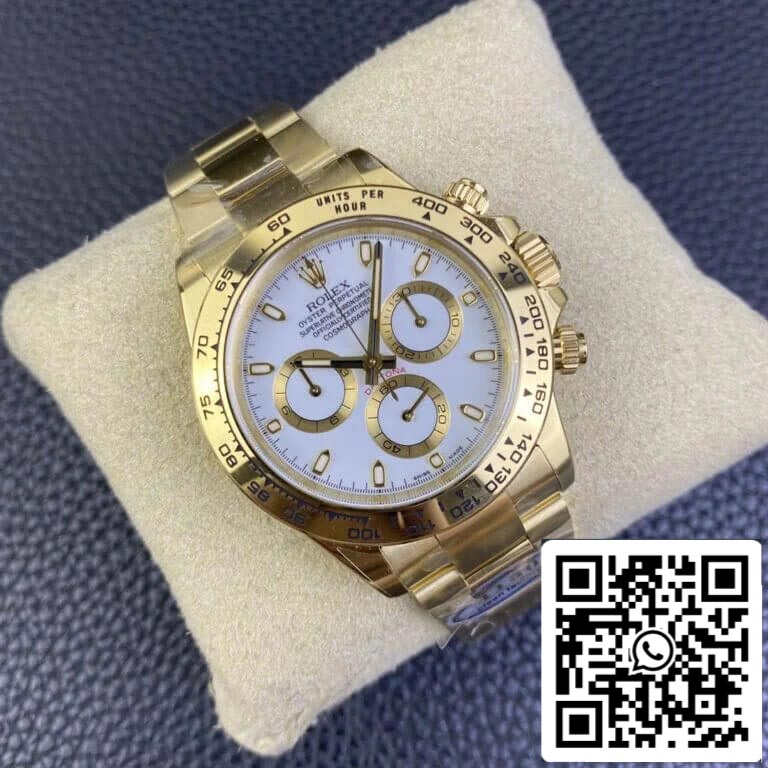 Rolex Cosmograph Daytona M116508-0001 1:1 Best Edition Clean Factory Yellow Gold