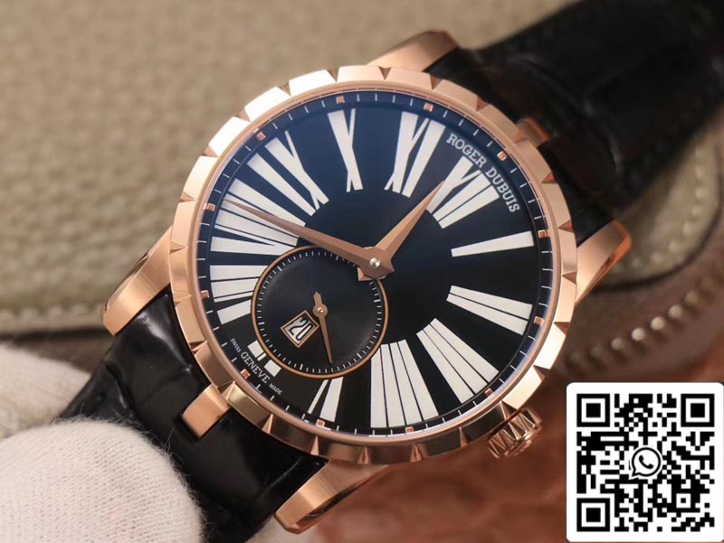 Roger Dubuis Excalibur DBEX0537 1:1 Best Edition PF Factory Rose Gold Swiss ETA9015