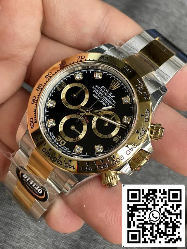 Rolex Daytona M116503-0011 1:1 Meilleure édition BT Factory Cadran noir