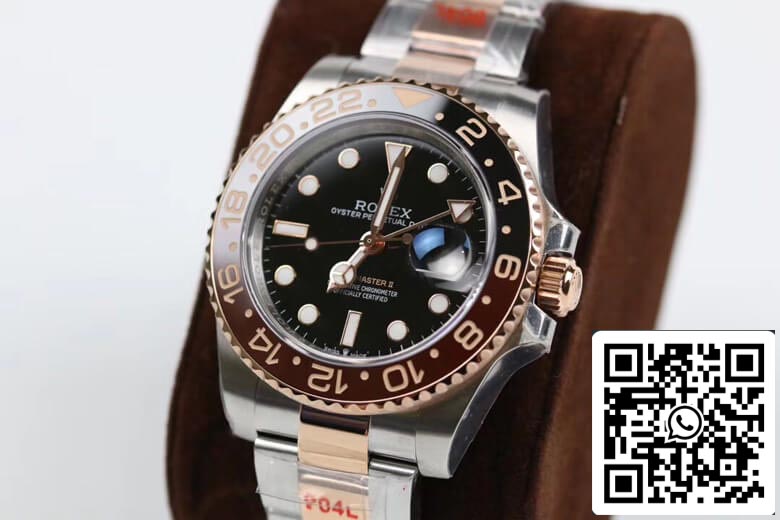 Rolex GMT Master II M126711CHNR-0002 1:1 Meilleure édition GM Factory Or rose