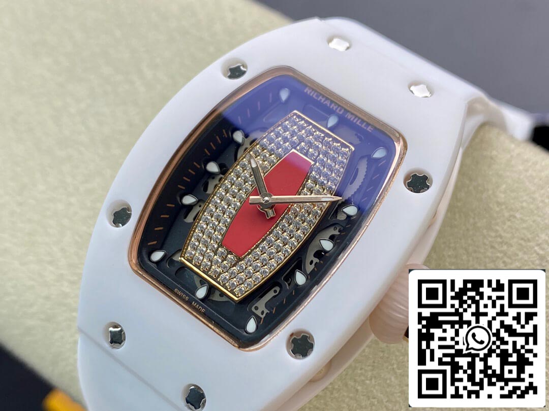 Richard Mille RM 07-01 1:1 Best Edition RM Factory Diamond Dial