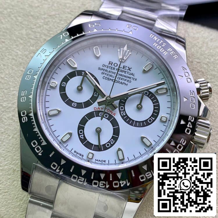 Rolex Cosmograph Daytona M116500LN-0001 1:1 Best Edition Clean Factory Weißes Zifferblatt