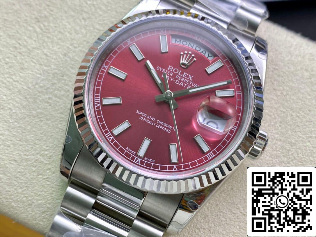 Rolex Day Date 118239 1:1 Best Edition EW Factory Cherry Dial