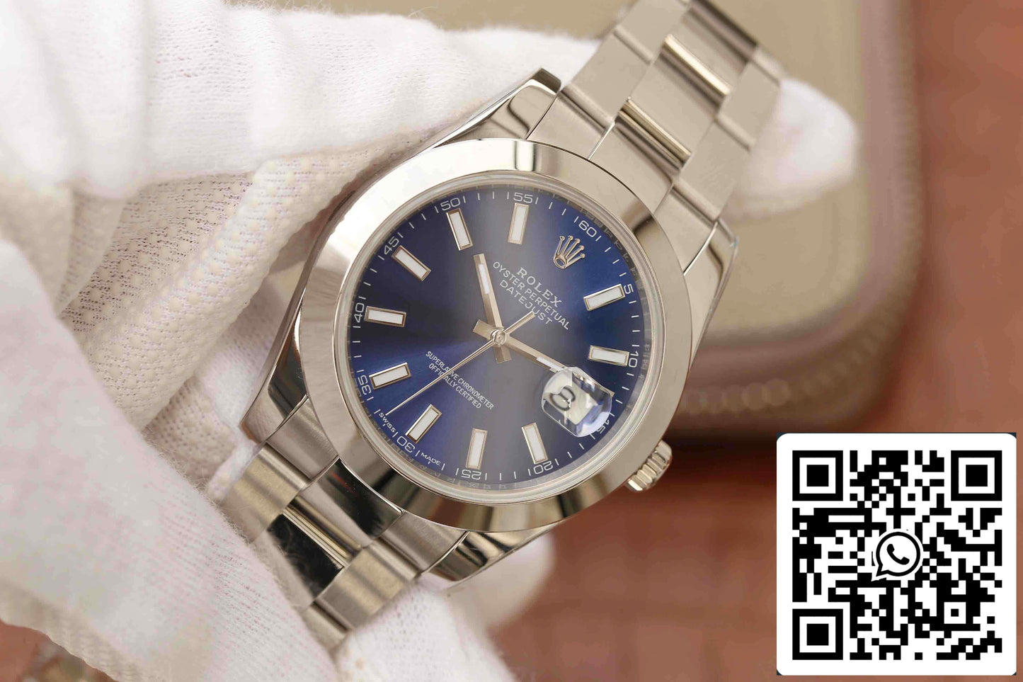 Rolex Datejust M126300-0001 1:1 Meilleure édition EW Factory Cadran bleu