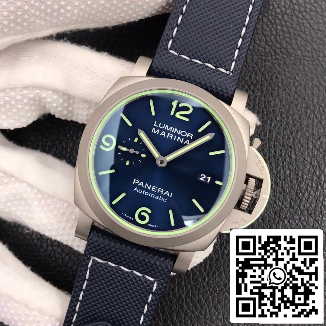 Panerai Luminor PAM01117 1:1 Best Edition VS Factory Blue Dial