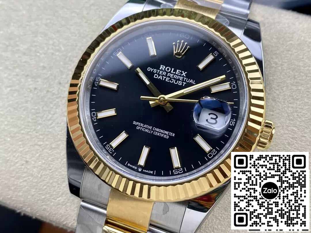 Rolex Datejust 41MM M126333-0013 1:1 Best Edition Clean Factory Black Dial