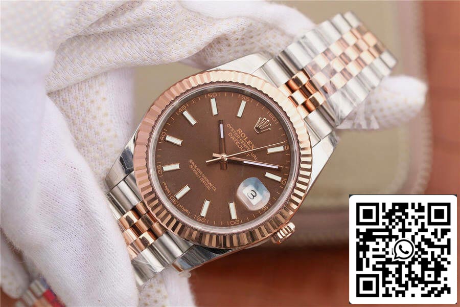 Rolex Datejust M126331-0002 1:1 Meilleure édition EW Factory Or rose