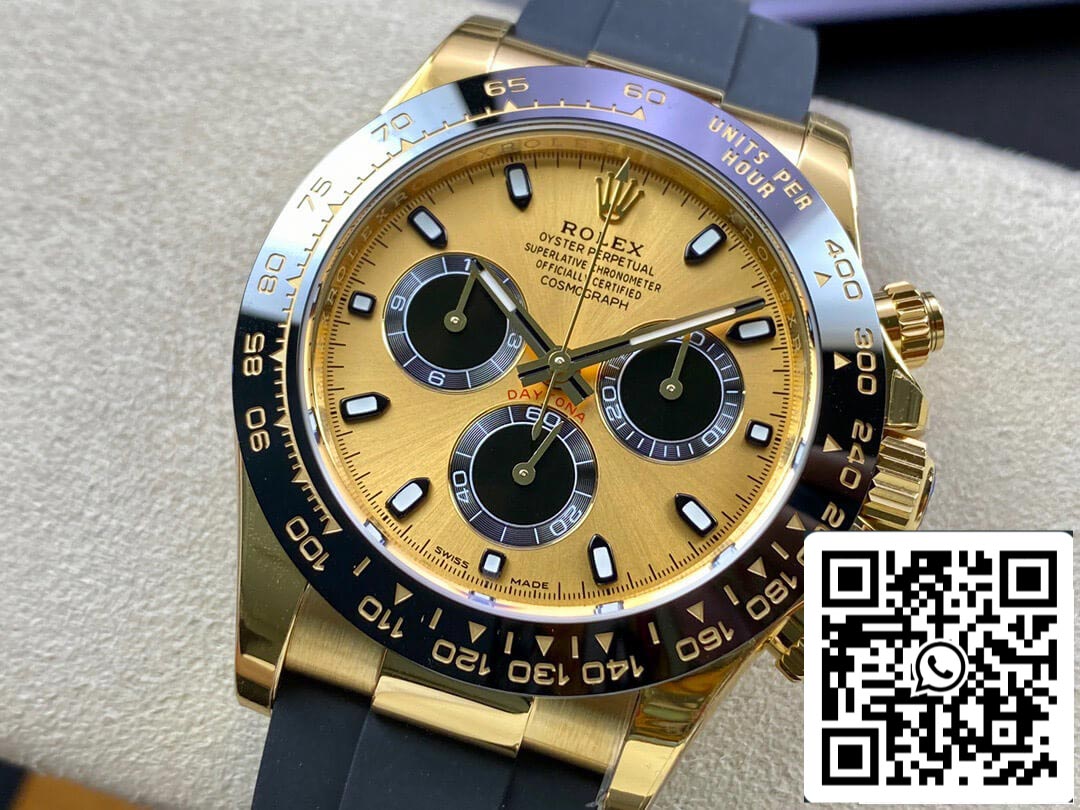 Rolex Daytona M116518LN-0048 1:1 Meilleure édition BT Factory Cadran Champagne