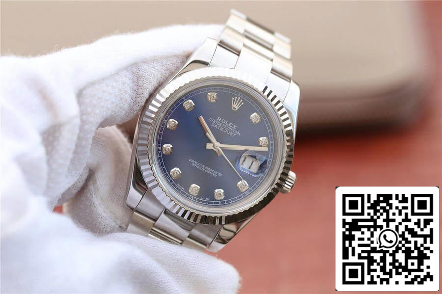 Rolex Datejust M126334-0015 1:1 Meilleure édition EW Factory Cadran bleu