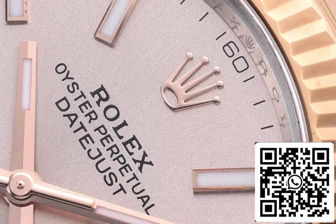 Rolex Datejust 41MM M126331-0009 1:1 Meilleure édition Clean Factory Or rose