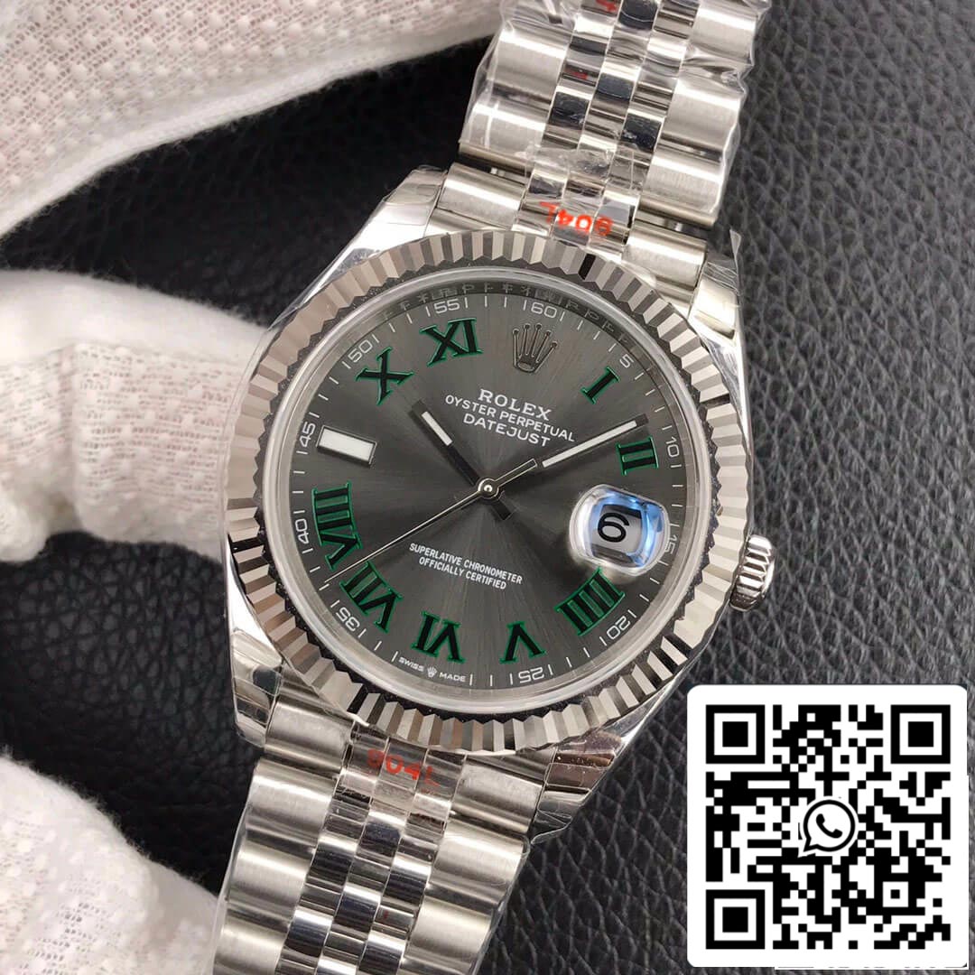 Rolex Datejust M126334-0022 1:1 Best Edition EW Factory Dark Grey Gial