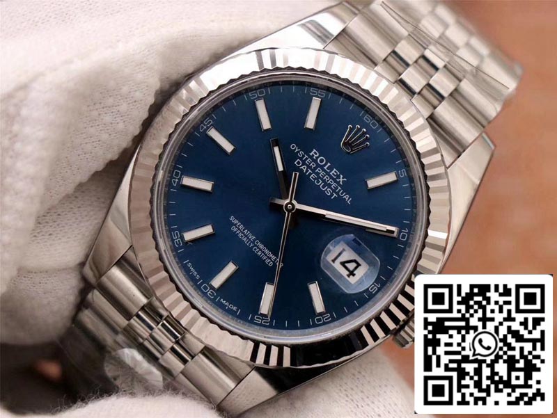 Rolex Datejust 126334 1:1 Best Edition AR Factory Blaues Zifferblatt Schweizer ETA2824