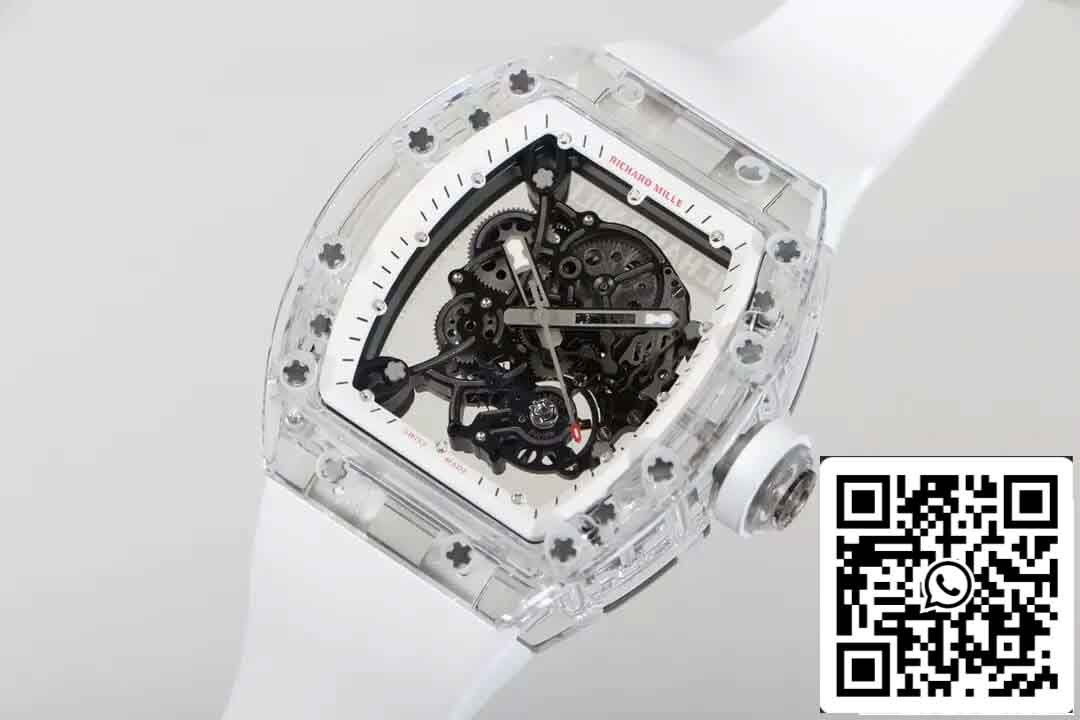 Richard Mille RM055  Best 1:1 Edition RM Factory Rubber Strap