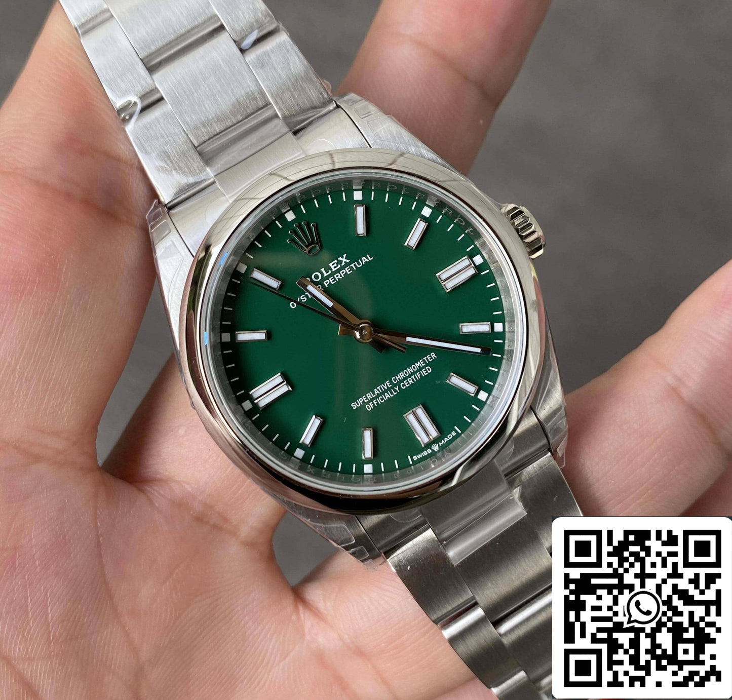 Rolex Oyster Perpetual M126000-0005 36MM 1:1 Meilleure édition VS Factory Acier inoxydable