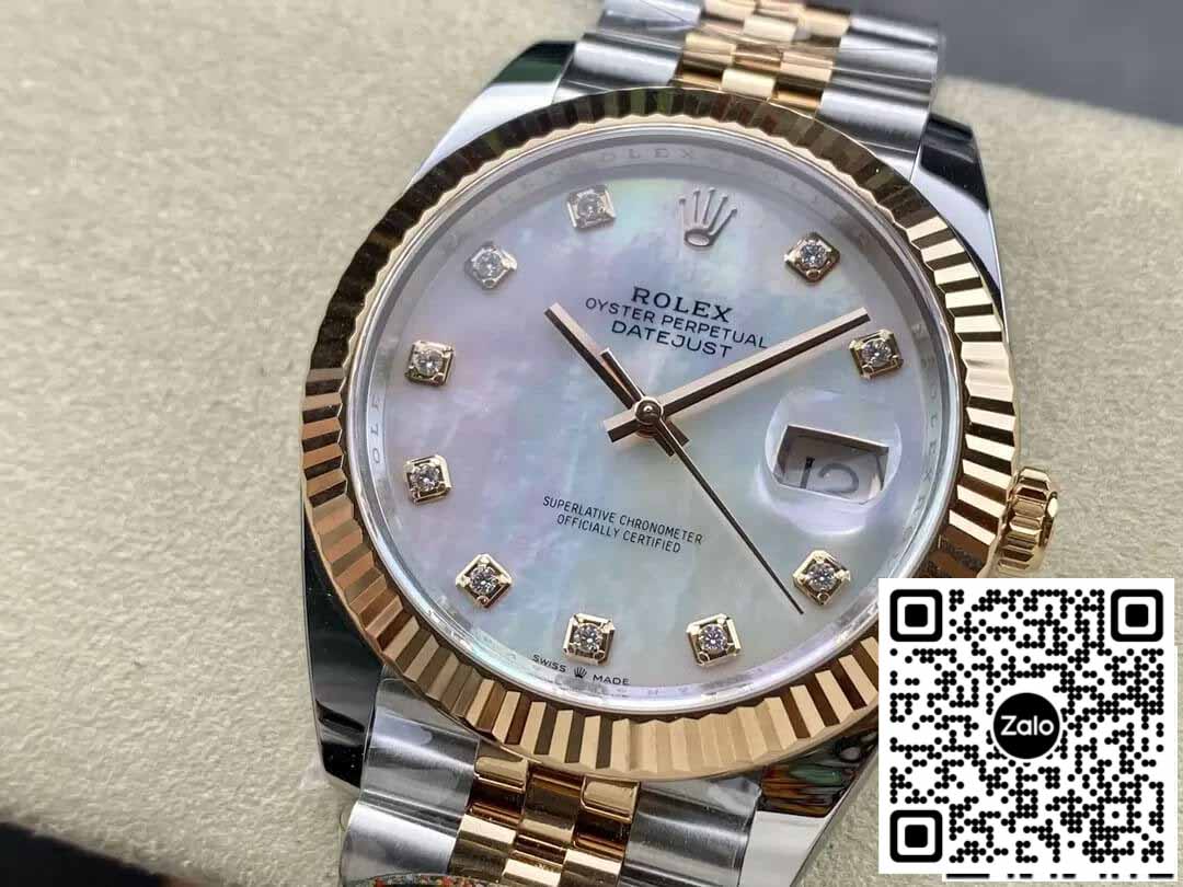 Rolex Datejust 41MM M126331-0014 1:1 Best Edition Clean Factory Mother-Of-Pearl Dial