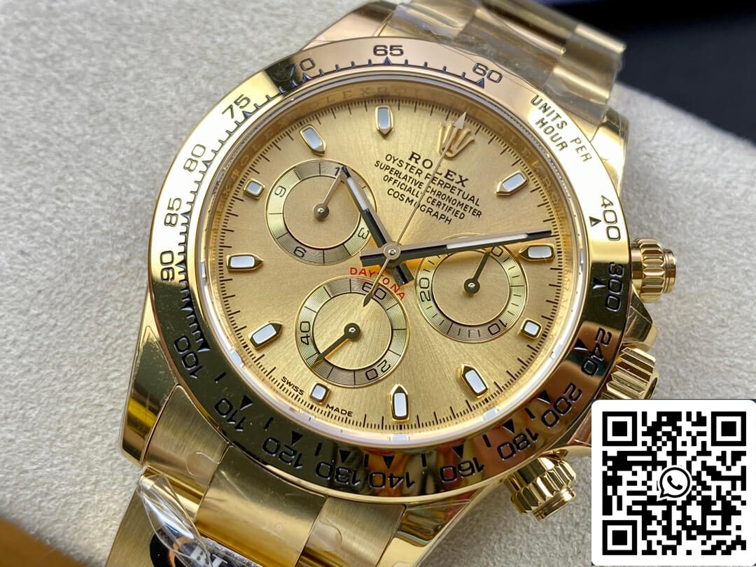 Rolex Daytona M116508-0003 1:1 Meilleure édition BT Factory Cadran doré