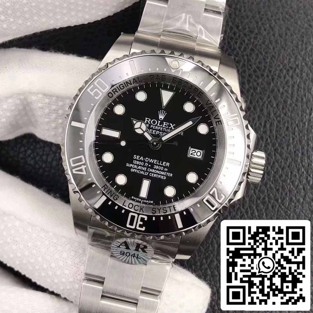 Rolex Sea Dweller 116660-98210 1:1 Meilleure édition AR Factory Cadran noir