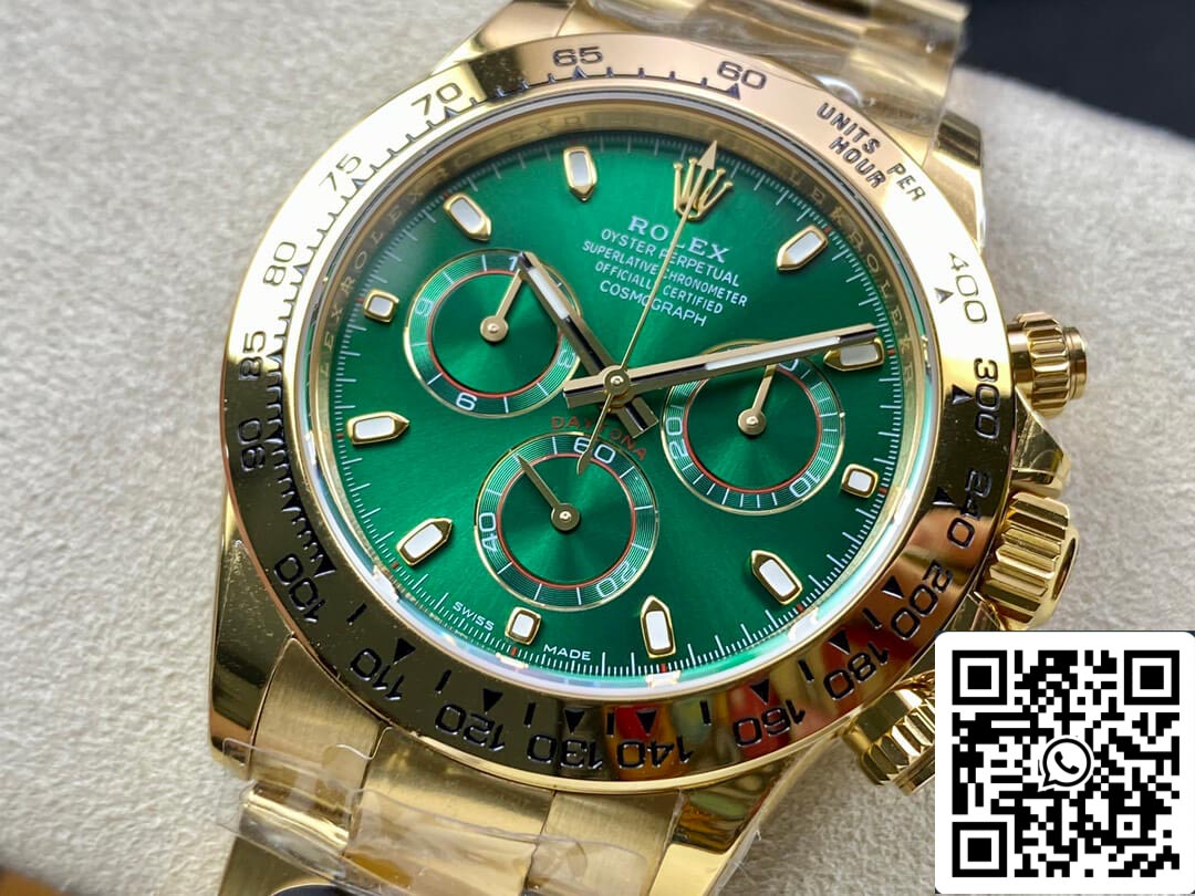 Rolex Daytona M116508-0013 1:1 Meilleure édition BT Factory Cadran vert