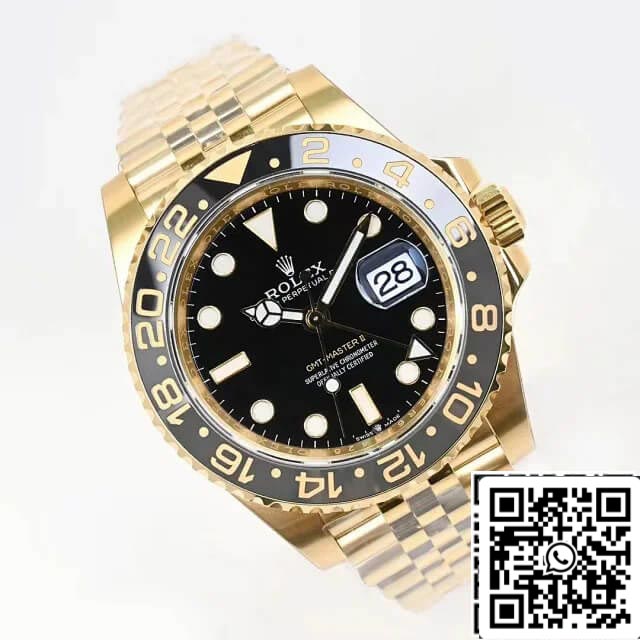 Rolex GMT Master II M126718grnr-0001 1:1 Meilleure édition EW Factory Cadran noir