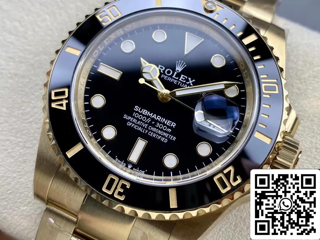 Rolex Submariner M126618ln-0002 41MM 1:1 Meilleure édition Clean Factory Cadran noir