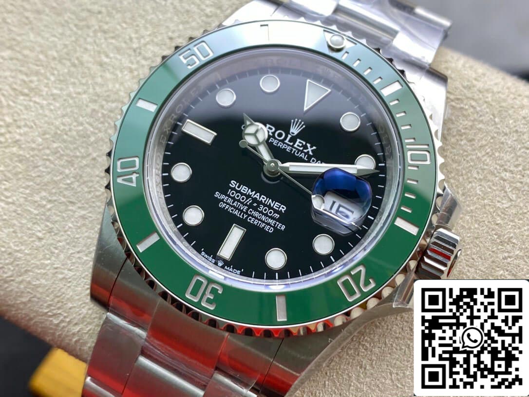 Rolex Submariner M126610LV-0002 Kermit VS cadran noir d'usine