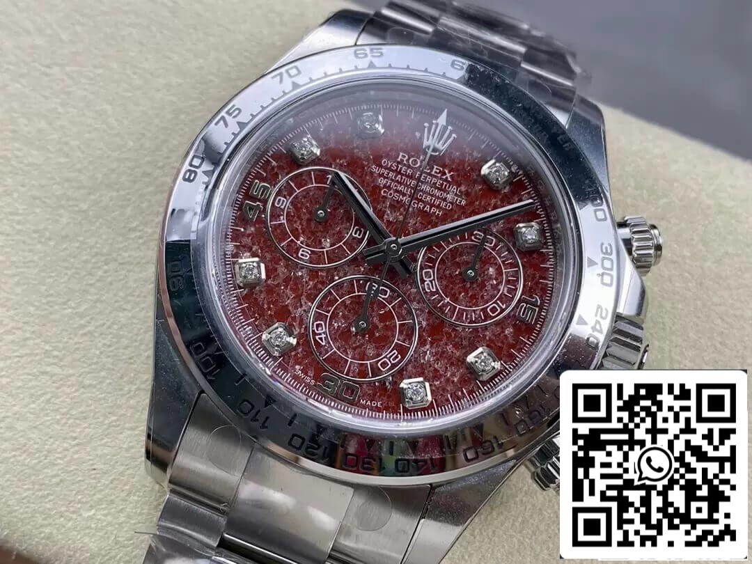 Rolex Cosmograph Daytona 116589 1:1 Best Edition Clean Factory Granatapfel-Zifferblatt