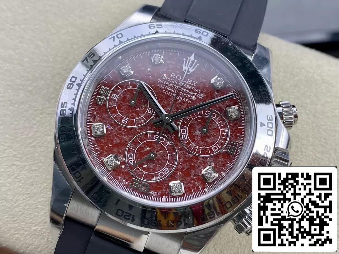 Rolex Cosmograph Daytona 116589 1:1 Meilleure édition Bracelet en caoutchouc Clean Factory