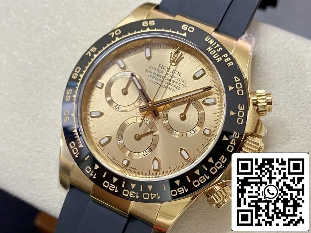 Rolex Cosmograph Daytona M116518ln-0042 1:1 Meilleure édition Clean Factory Lunette en céramique