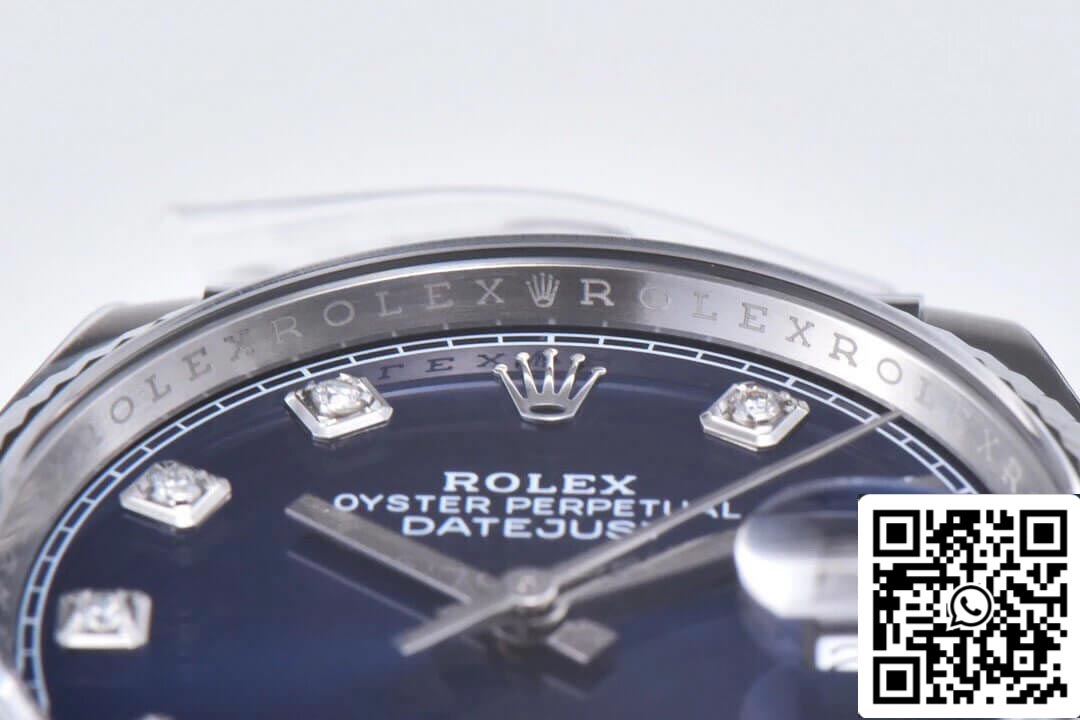 Rolex Datejust M26234-0037 36MM 1:1 Meilleure édition Cadran diamant Clean Factory