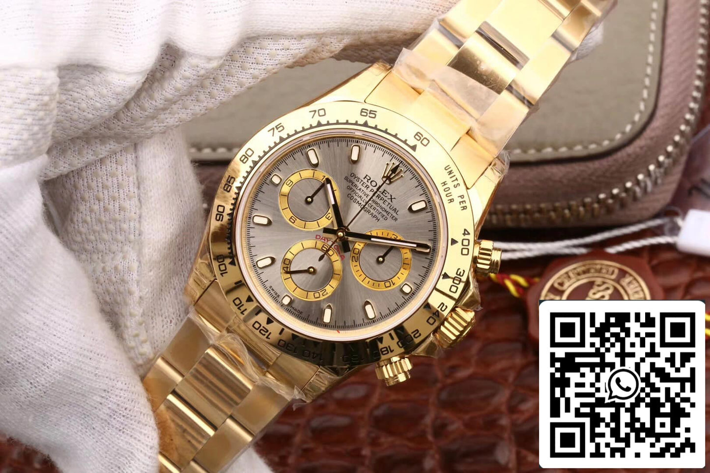 Rolex Daytona Cosmograph 116508 1:1 Meilleure édition JH Factory Or