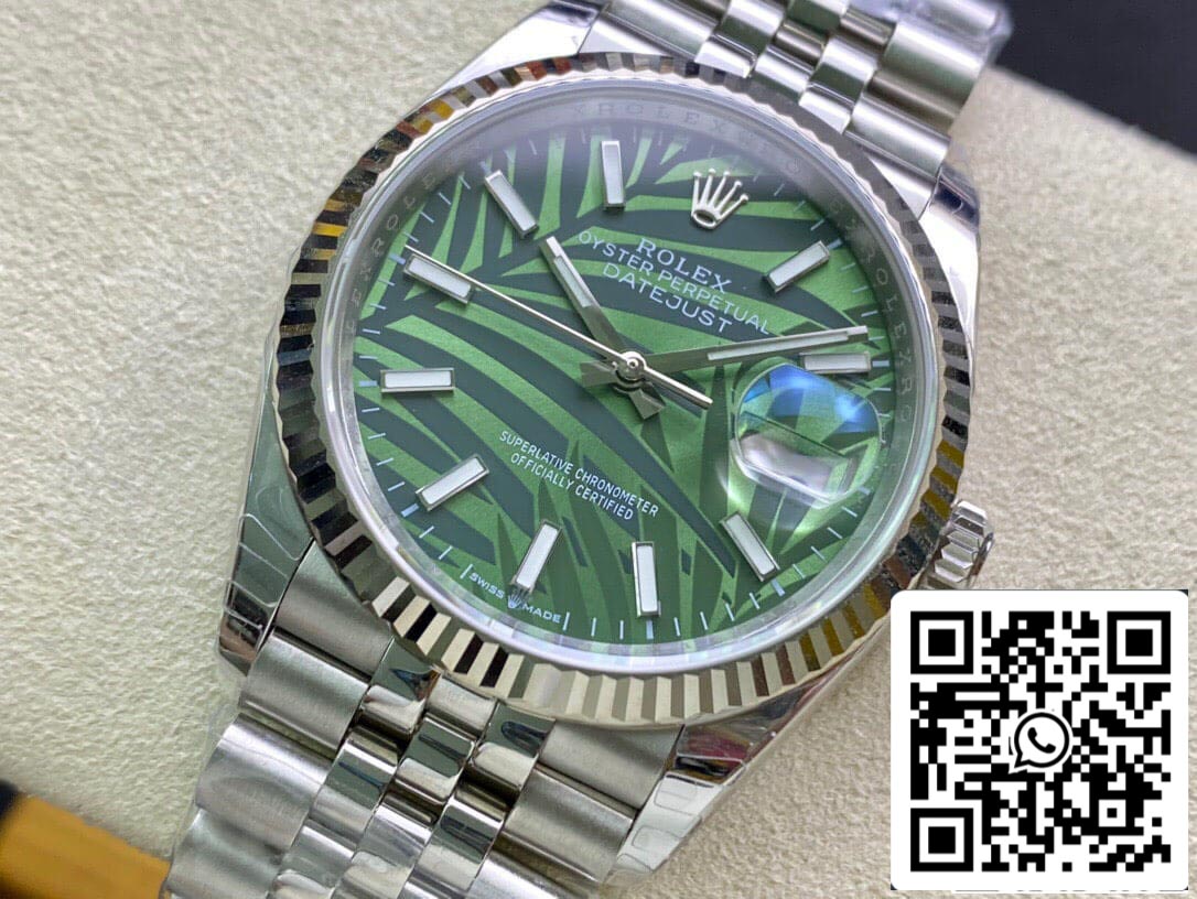 Rolex Datejust M126234-0047 1:1 Meilleure édition EW Factory Cadran vert olive