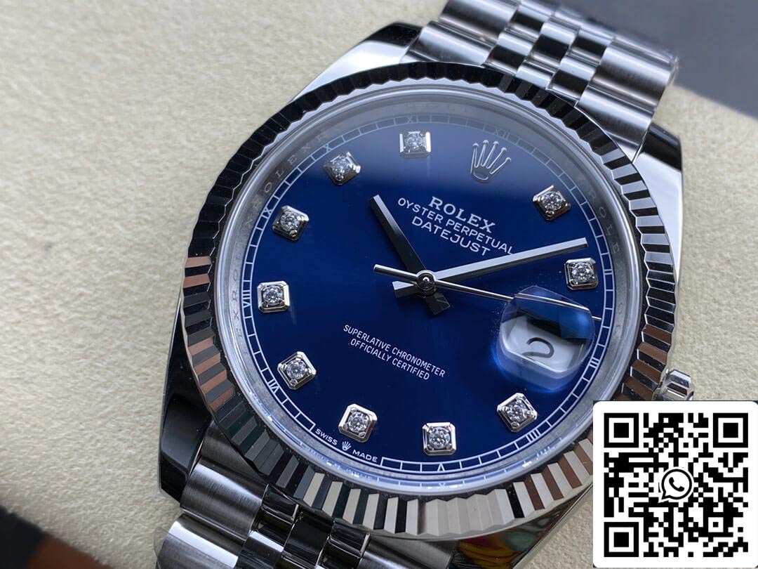 Rolex Datejust M126334-0016 1:1 Best Edition Clean Factory Blaues Zifferblatt