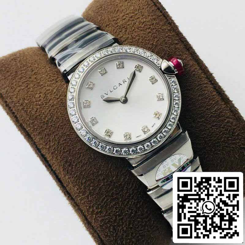 Bvlgari LVCEA 1:1 Best Edition BV Factory Diamond-set White Dial