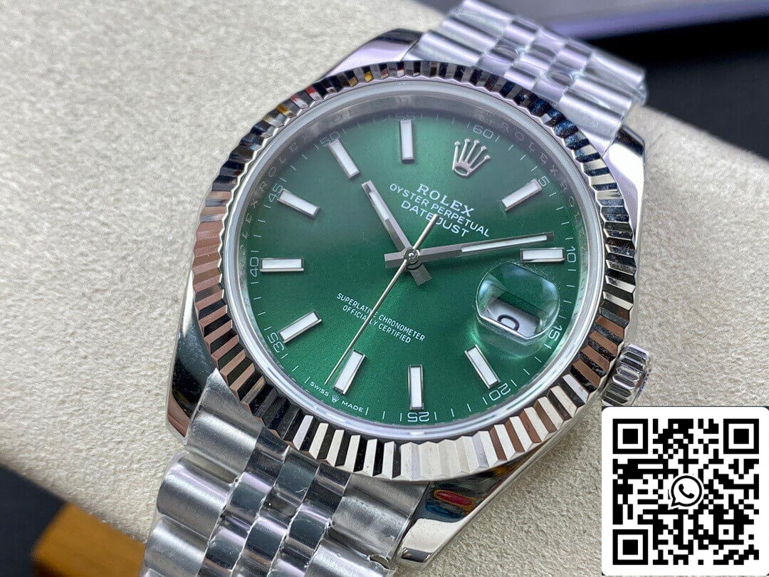 Rolex Datejust M126334-0028 41MM 1:1 Best Edition EW Factory Green Dial